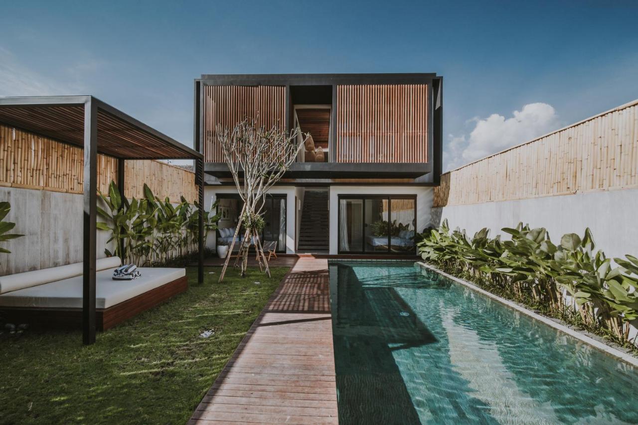 New 4 Bedroom 5 Min Walk To Berawa Beach Enclosed Livng Canggu Eksteriør bilde