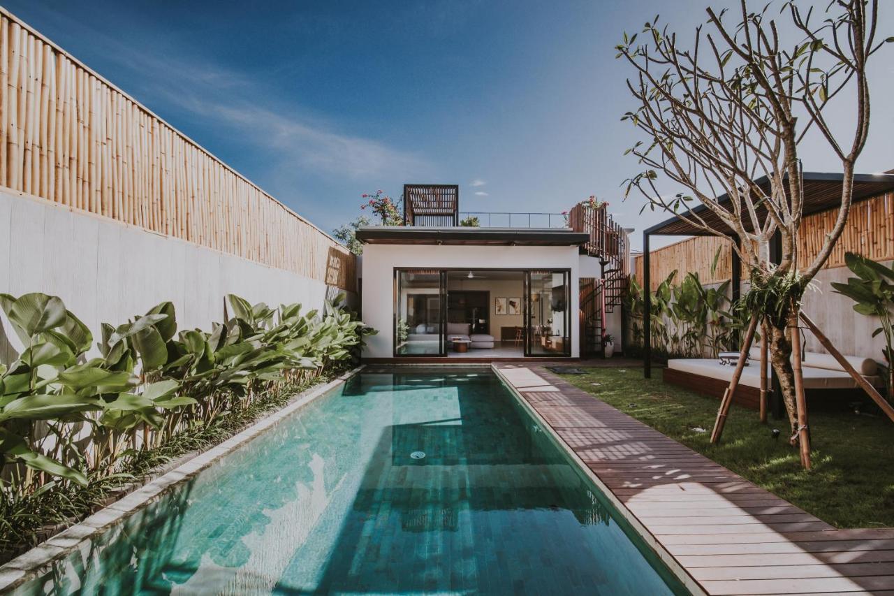 New 4 Bedroom 5 Min Walk To Berawa Beach Enclosed Livng Canggu Eksteriør bilde