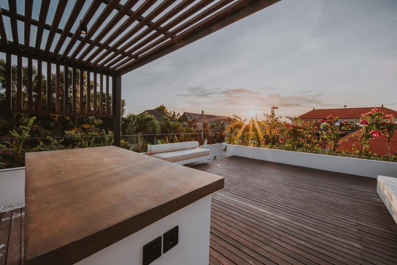 New 4 Bedroom 5 Min Walk To Berawa Beach Enclosed Livng Canggu Eksteriør bilde