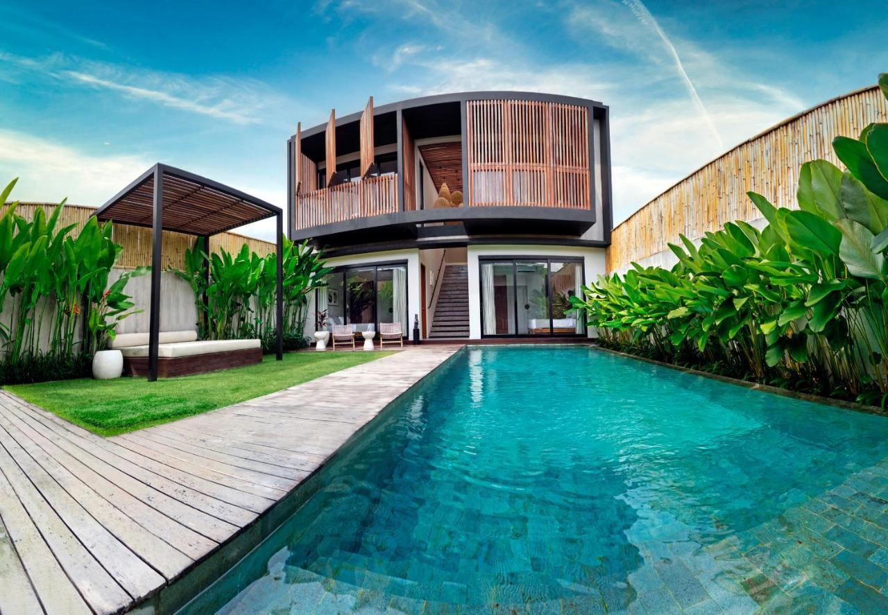 New 4 Bedroom 5 Min Walk To Berawa Beach Enclosed Livng Canggu Eksteriør bilde