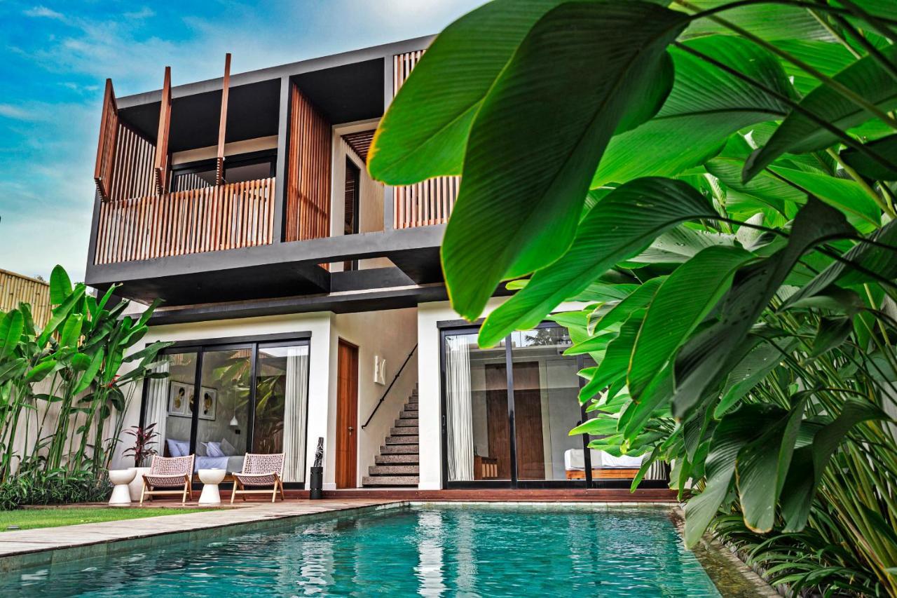 New 4 Bedroom 5 Min Walk To Berawa Beach Enclosed Livng Canggu Eksteriør bilde